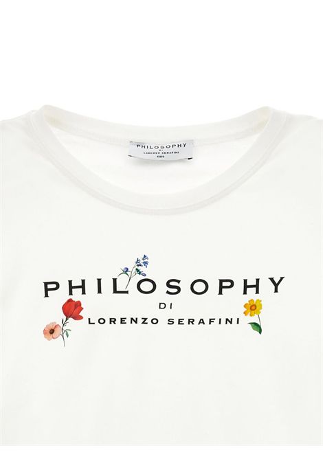 T-shirt a fiori PHILOSOPHY KIDS | I1G613 72010001